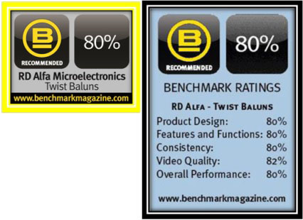 benchmar test report, RD ALFA Microelectronics